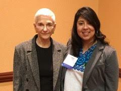 Tiffany González with Frances T. (Sissy) Farenthold