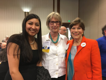 Valerie A. Martinez with Nancy Baker Jones and Ellen C. Temple